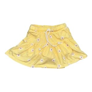 Cat & Jack Yellow Play Skirt with Built In Shorts, Size 4T Toddler Girl Like New